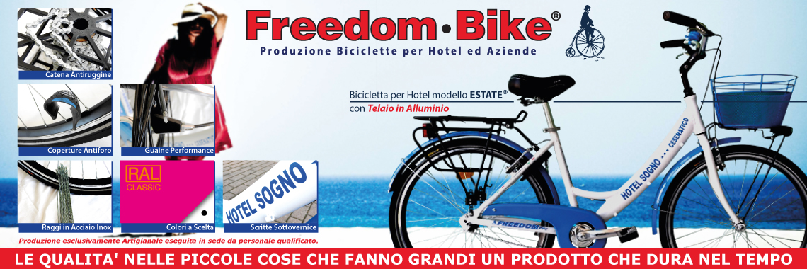 Bicicletta per hotel modello estate